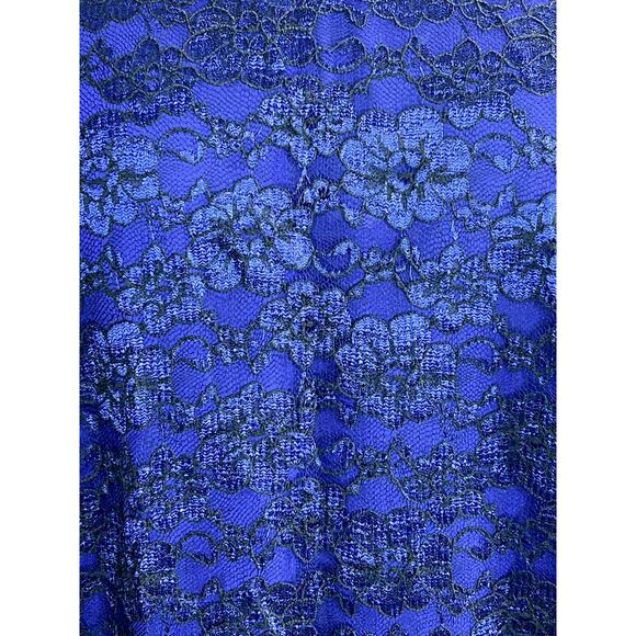 skirt set blouse drop waist skirt lace purple black goth - Picture 11 of 15